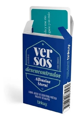Versos Desencontrados Alfonsina Storni Libro Juego Poesía