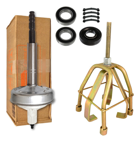 Kit Mecanismo Eixo Longo E Saca Cambio Brastemp Ative Bwl11