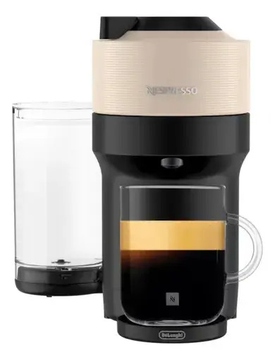 Cafetera Nespresso Vertuo Pop Color Beige + Cápsulas de Regalo