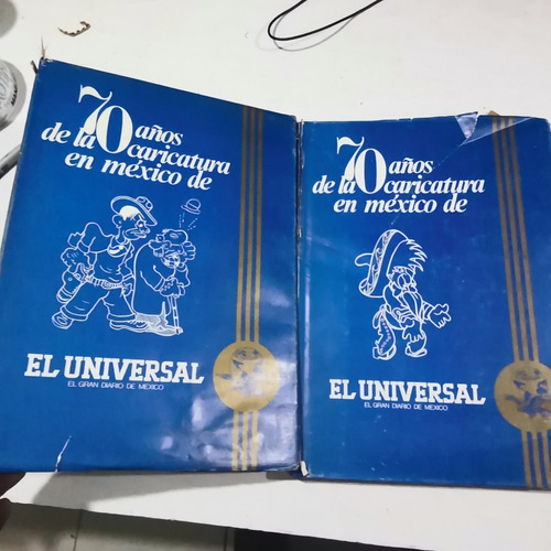 70 Años De La Caricatura En México Del Universal. 2 Tomos. 