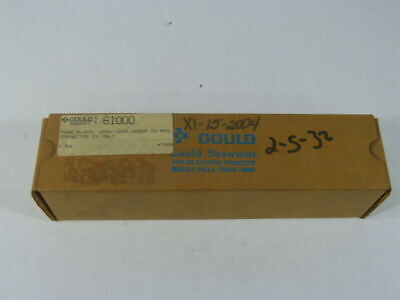 Gould 61000 Fuse Block 600v 1-pole 100amp H/k Class  New Qss