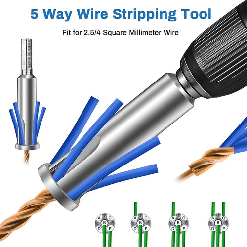 Herramienta Para Torcer Cables, Herramienta Para Pelar Cable