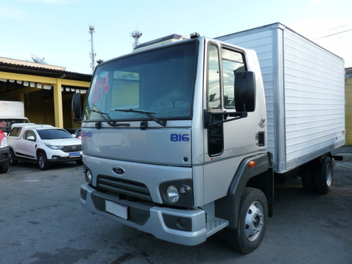 Imagem 2 de 10 de Ford Cargo 816 Ano 2014 Com Baú