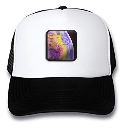 Gorra Gorro Trucker Ufo Ovni Planeta Violeta Amarillo As15