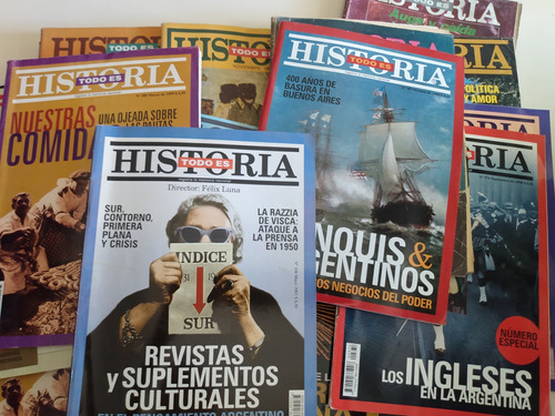 Revista Todo Es Historia - Nros Variados De Distintas Épocas