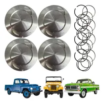 Comprar Jogo Pistões C Aneis 060 4 Cil Ohc Jeep Rural F75 Ford F100
