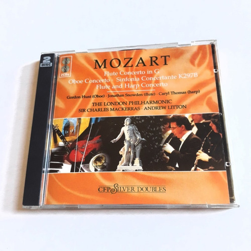 2 Cd   Mozart   Flute Concerto, Oboe Concerto   Ed. Inglesa