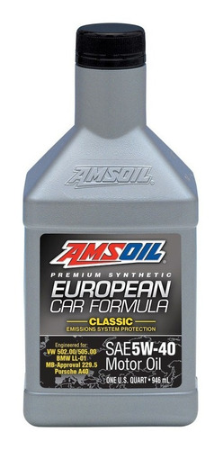 Aceite Motor Amsoil Sintetico Serie Europeo Efmqt 946ml