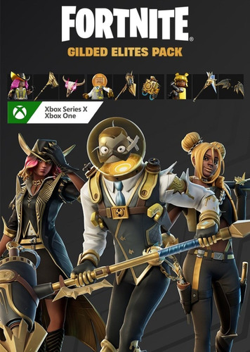 Fortnite Gilded Elites Pack Dlc Xbox 