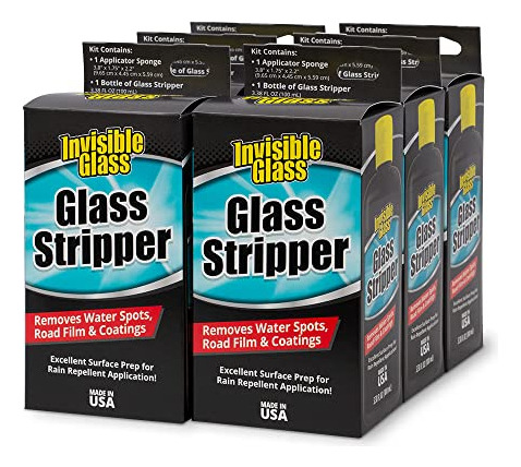 91411-6pk 3.38-ounce Glass Stripper Water Spot Remover ...
