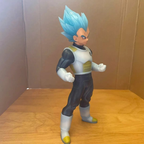 Figura Vegeta Blue Dragon Ball Ssj Dios 20 Cm