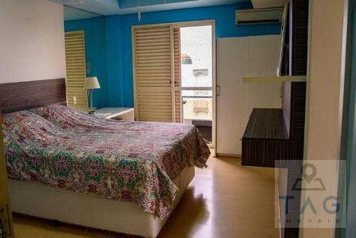 Imagem 9 de 20 de Apartamento Triplex Com 3 Dormitórios À Venda, 274 M² Por R$ 1.250.000,00 - Jardim Das Paineiras - Campinas/sp - At0002