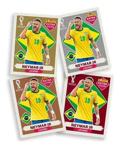 Neymar Jr - Legend 2  Figurinhas da copa, Copa do mundo, Neymar