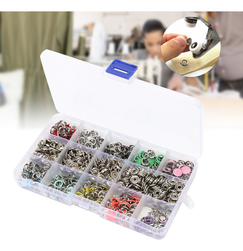 Botões: Fasteners Craft, 804 Unidades, Kit De Encaixe, Botão
