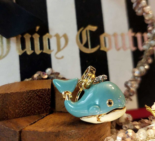 Hermoso Charm Juicy Couture Ballena Con Perrito