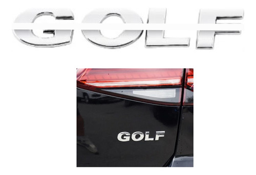 Emblema Cofre Cajuela Logo Para Volkswagen Golf