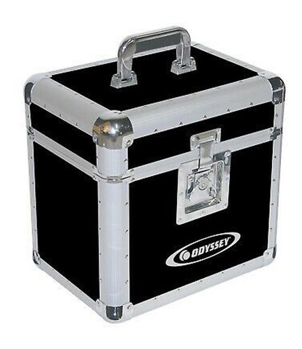 Odyssey Case Lp Estuche Negro Para Discos De Vinyl
