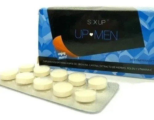 Suplemento Novarum Pharma  Sex Up Men Arginina En Caja 20 Un