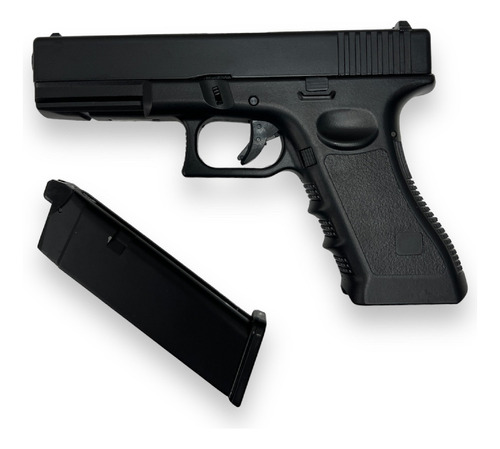 Pistola Airsoft Glock 17 Green Gas Semiautomatica Blowback 