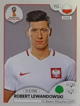 Comprar Figurita Robert Lewandowski Rusia 2018 Panini