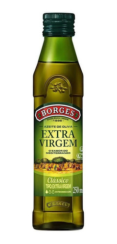 Imagem 1 de 1 de Azeite De Oliva Extra Virgem Borges Classico 250ml