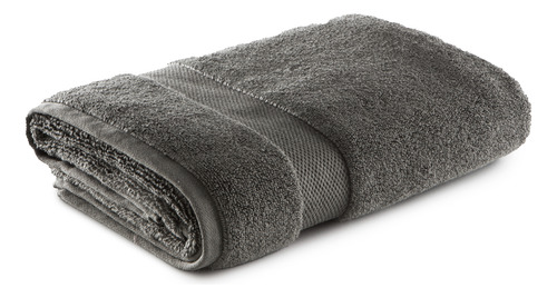 Toalha Banho Algodão Soft Twist 500g/m2 70cmx1,40m Corttex Chumbo Liso