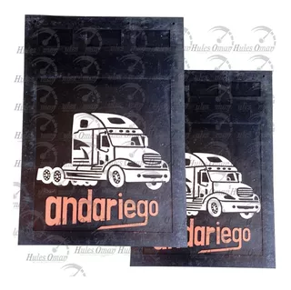 Par De Loderas De Hule Envio Gratis!! Para Camion Andariego