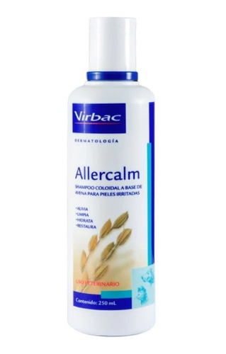 Shampoo Allercalm 250 Ml / Alivio De Picazón Y Alergía  