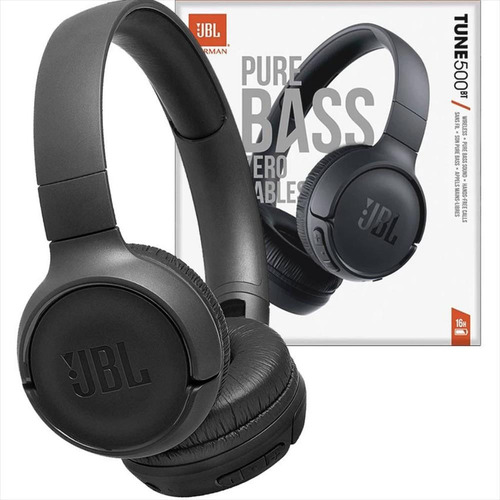 Audífonos Inalámbricos Jbl Tune 500 Bluetooth + Micrófono Hd
