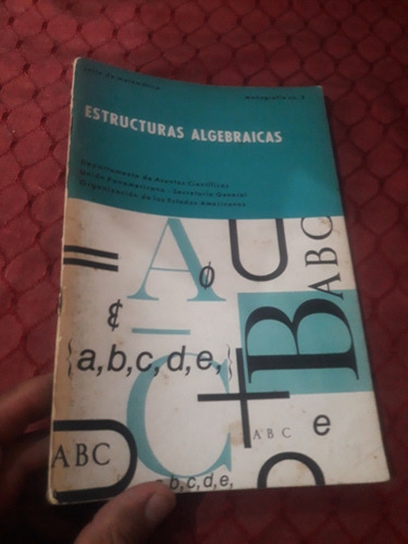 Libro  Estructuras Algebraicas Tomo 1 Enzo Gentile