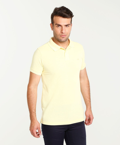 Polo Hombre Patprimo Amarillo Poliéster  44111125-1153