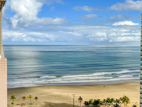 Imagem 11 de 18 de Apartamento 3 Dormitórios Prédio Frente Mar Canto Do Forte Praia Grande.