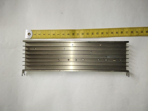 Disipador De Calor De Aluminio 205x70x15mm (Usado)