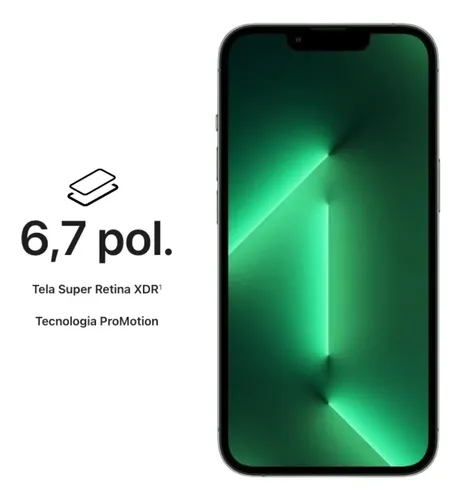 Apple iPhone 13 Pro Max Verde (256gb) Garantia Original + Nf (Novo