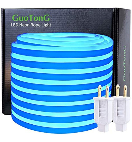 Guotong Cuerda De Luces De Neón Azul - Cuerda De Iluminación