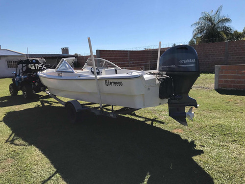 Lancha Trácker Elephant 630 Con Motor Yamaha 90hp 4 Tiempos
