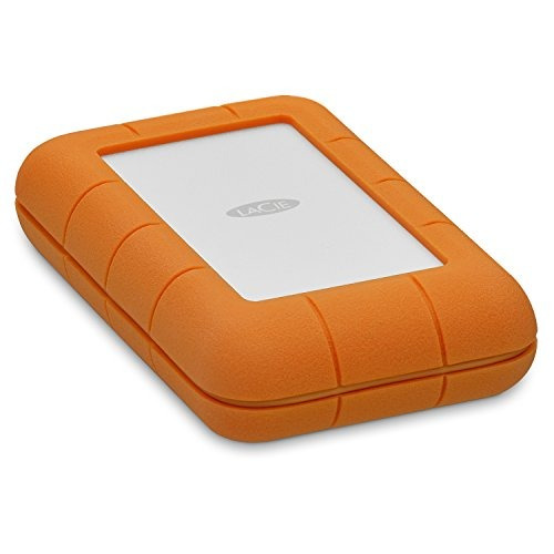 Lacie Rugged 4tb Thunderbolt Usb C Portable Hard Drive +