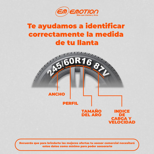 Imagen 2 de 2 de Llantas Aro 14 165/70r14 Mastersteel Mct3 89/87r