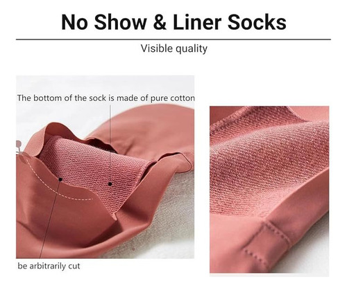 Lj 6 Pares De Calcetines Náuticos Finos E Invisibles De