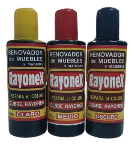 Rayonex Renovador De Muebles Repara Quita Rayones