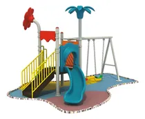 Comprar Estación De Juegos Plaza Tobogán Más 2 Columpios \u002F Juguetón