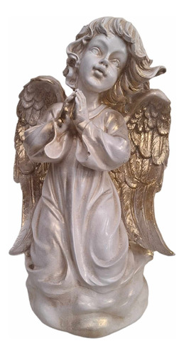 Ángel Pequeño Querubín Figura Para Decoración Elegante 43 Cm