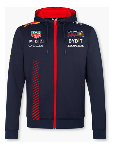 Sudadera Con Capucha Azul Oscuro De Red Bull Formula 1 Racin