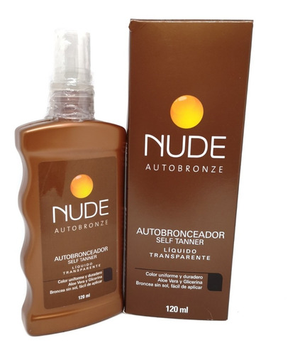 Autobronceador Nude Self Tanner Liquido Transparente