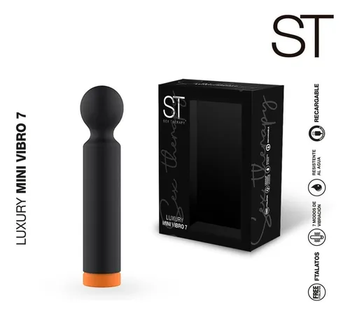 Sex Therapy Luxury Mini Vibro 7 Vibrador Vaginal Corto Usb
