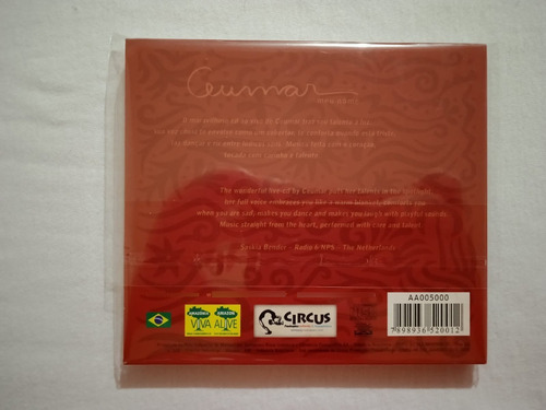 Cd Ceumar - Meu Nome Ao Vivo Live In Sao Paulo (Usado)
