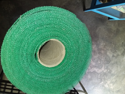 Imagen 3 de 3 de Malla Mosquitero Plastica Verde. 1.2mts De Ancho