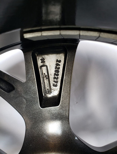 Roda Gm Nova Montana Ltz Turbo Aro 17 Avulsa Cor Grafite