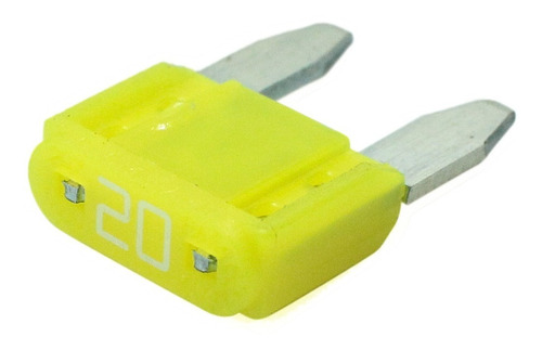 Imagem 1 de 2 de Fusível Lâmina Mini Universal Amarelo 20a Fs7020