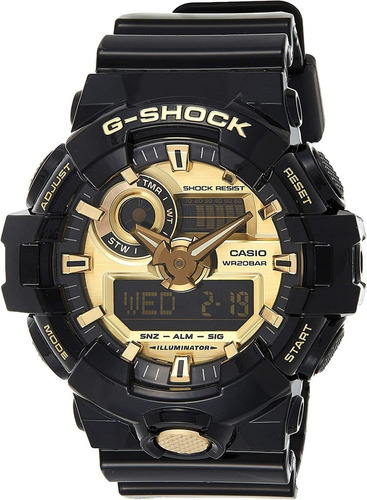 Reloj G-shock Ga-900ag-1acr Garish-negro